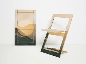 AMBIVALENZ Складной стул из фанеры Fläpps folding chair Fl010046
