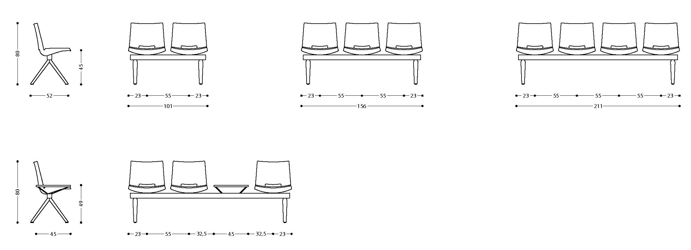 Сидя на баре LAMM Hl3 ARCH-00097665 - Вид №4