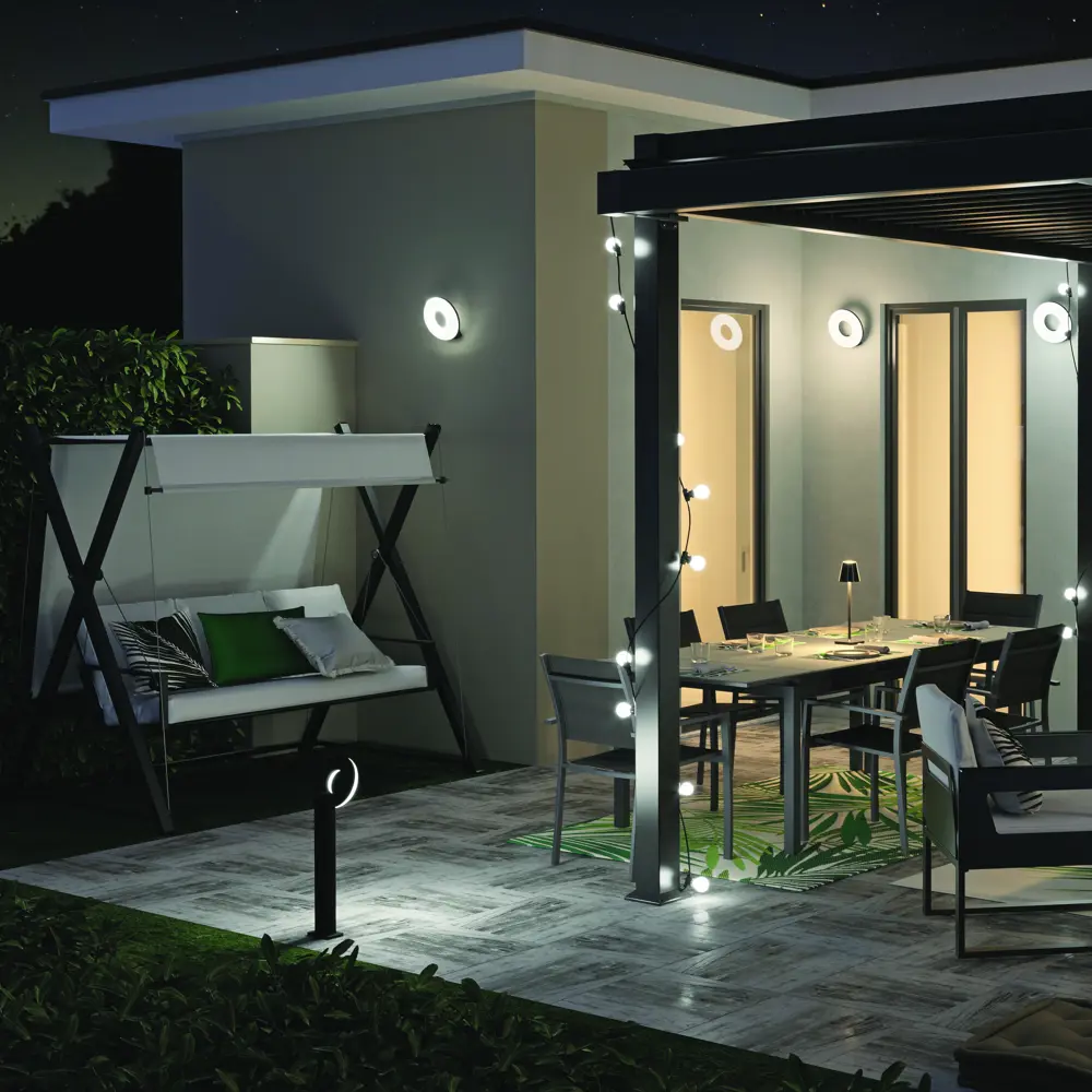 Светильник настенный светодиодный уличный  Inspire «Quito» 2700 Лм IP54 STLM-2166415 - Вид №4