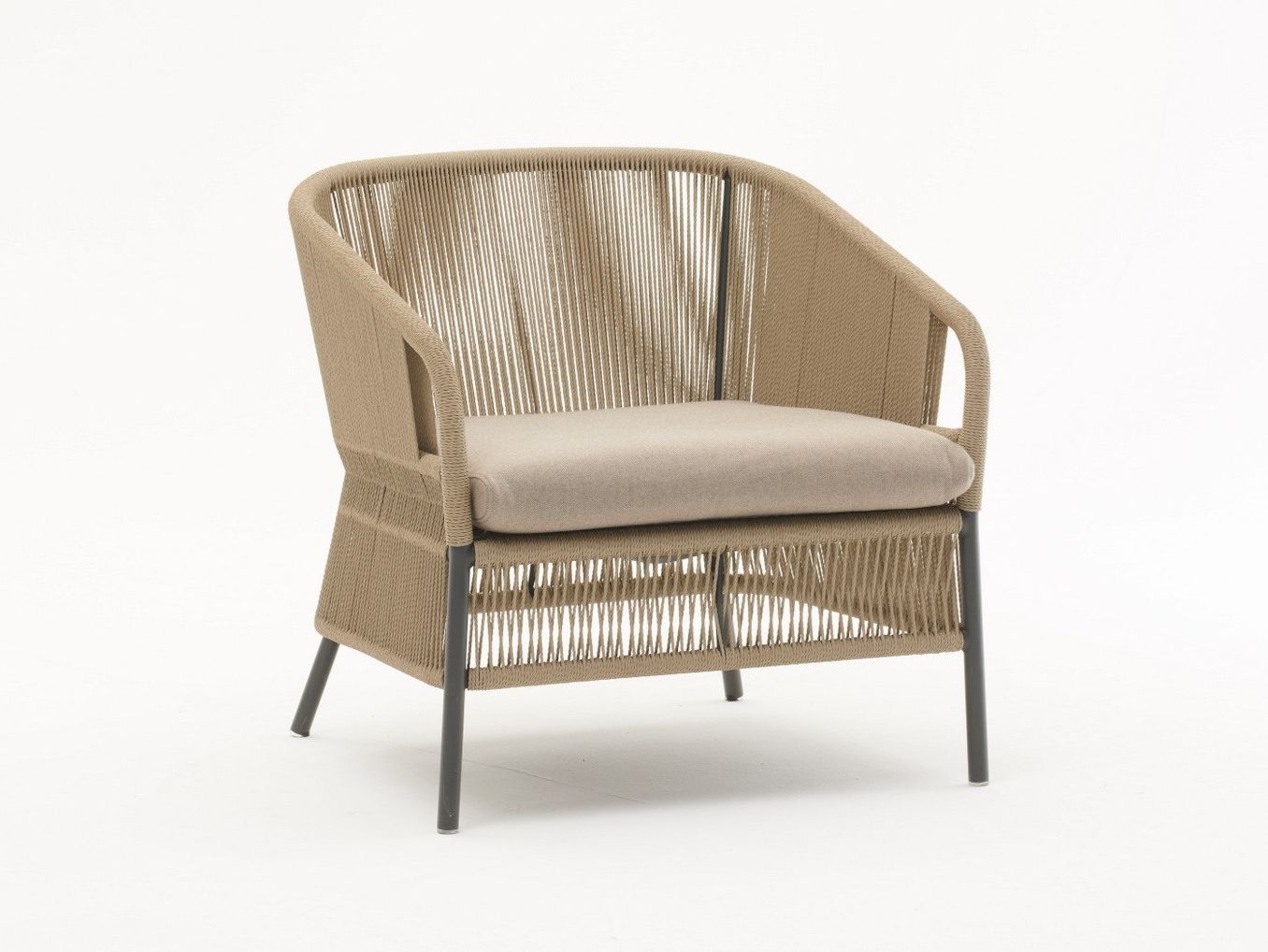 Синтетическое волокно садовое кресло с подлокотниками Varaschin Cricket ARCH-00074838 - Вид №19