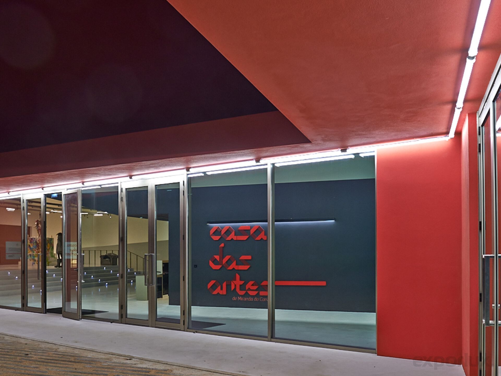 Поликарбонат светодиодный наружный потолочный светильник Exporlux TUBILINE TP SL ARCH-00025683 - Вид №2