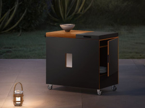 Мини-кухня на открытом воздухе