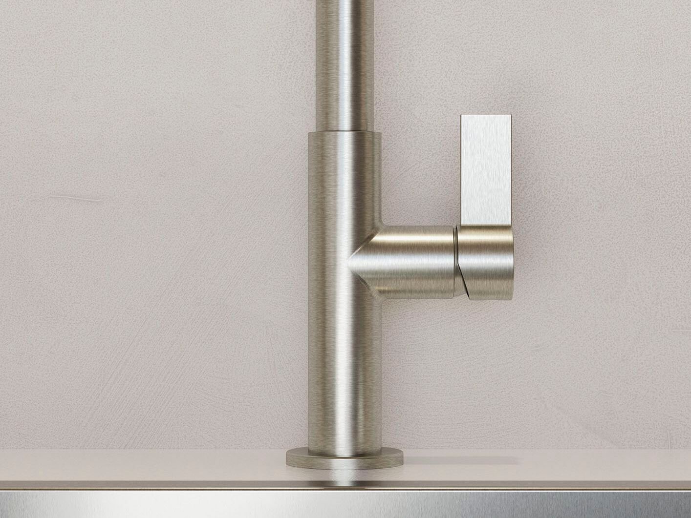 Однорычажный смеситель для кухни с поворотным изливом GUGLIELMI RUBINETTERIE мягкий ARCH-00042029 - Вид №1