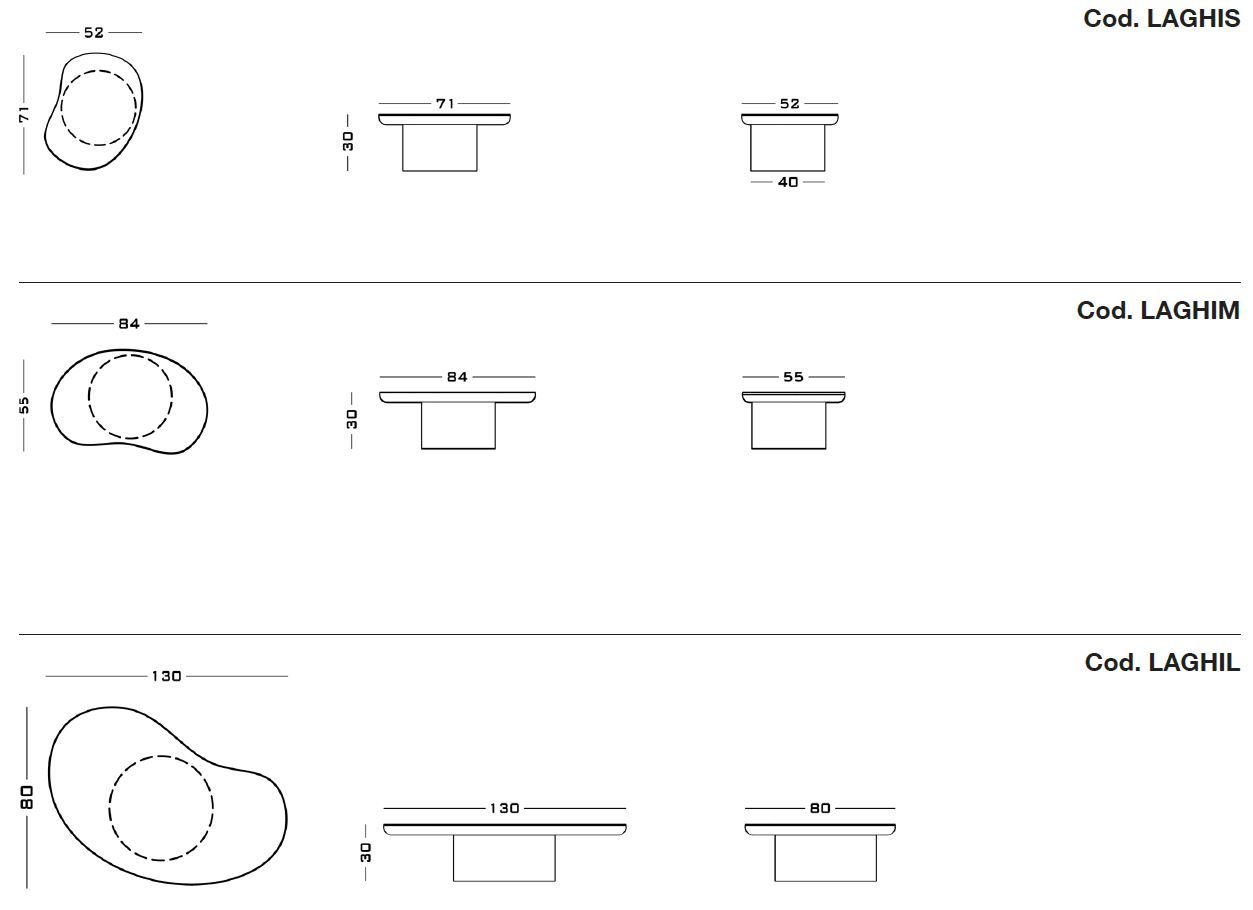 Деревянный журнальный столик Secolo озера ARCH-00148476 - Вид №9