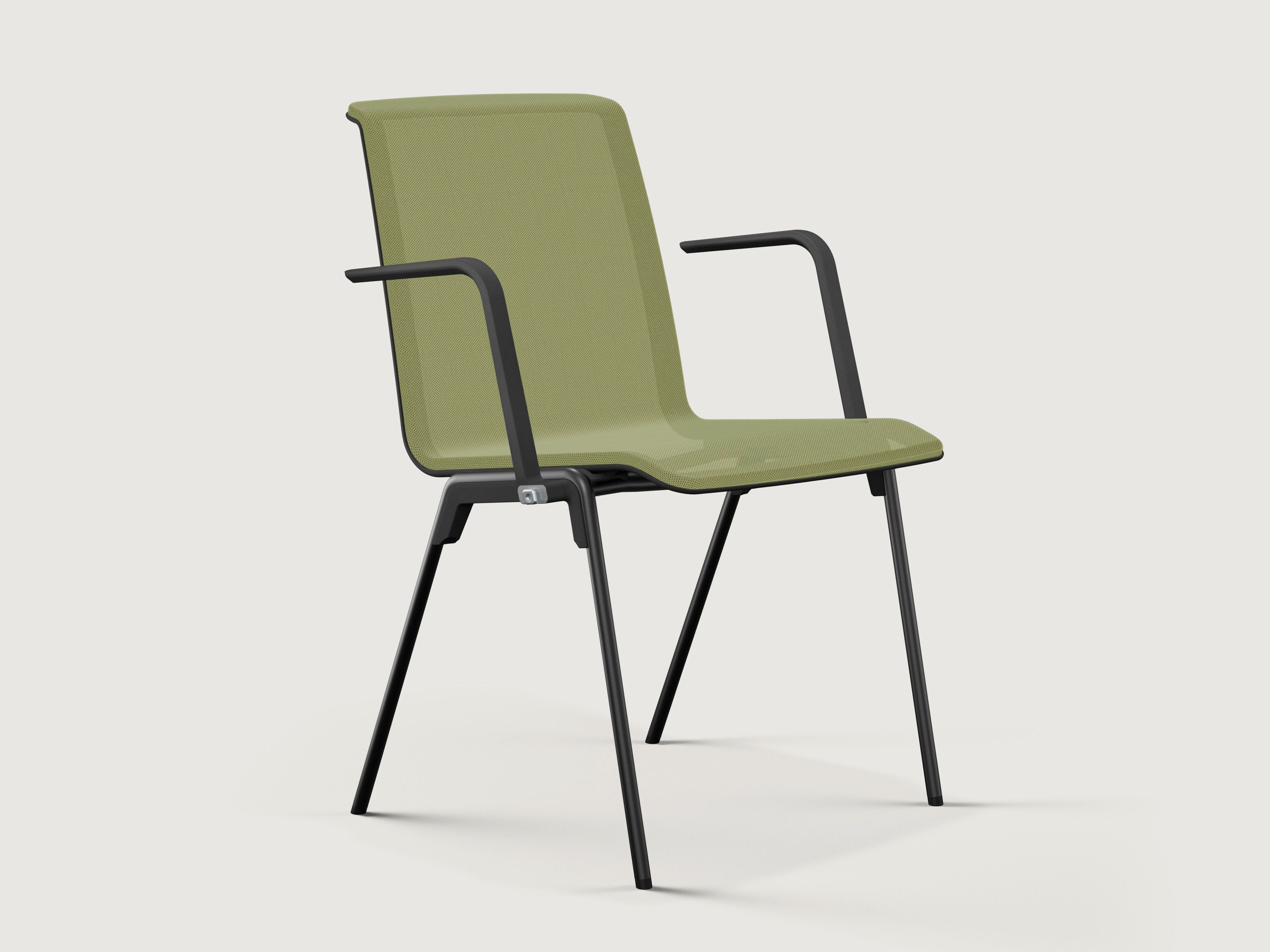 Сетчатый стул для конференций с подлокотниками Brunner Hero Plus ARCH-00027539 - Вид №4