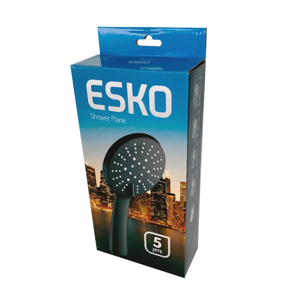 Лейка для душа Esko С14 5 режимов цвет черный STLM-2183441 - Вид №2