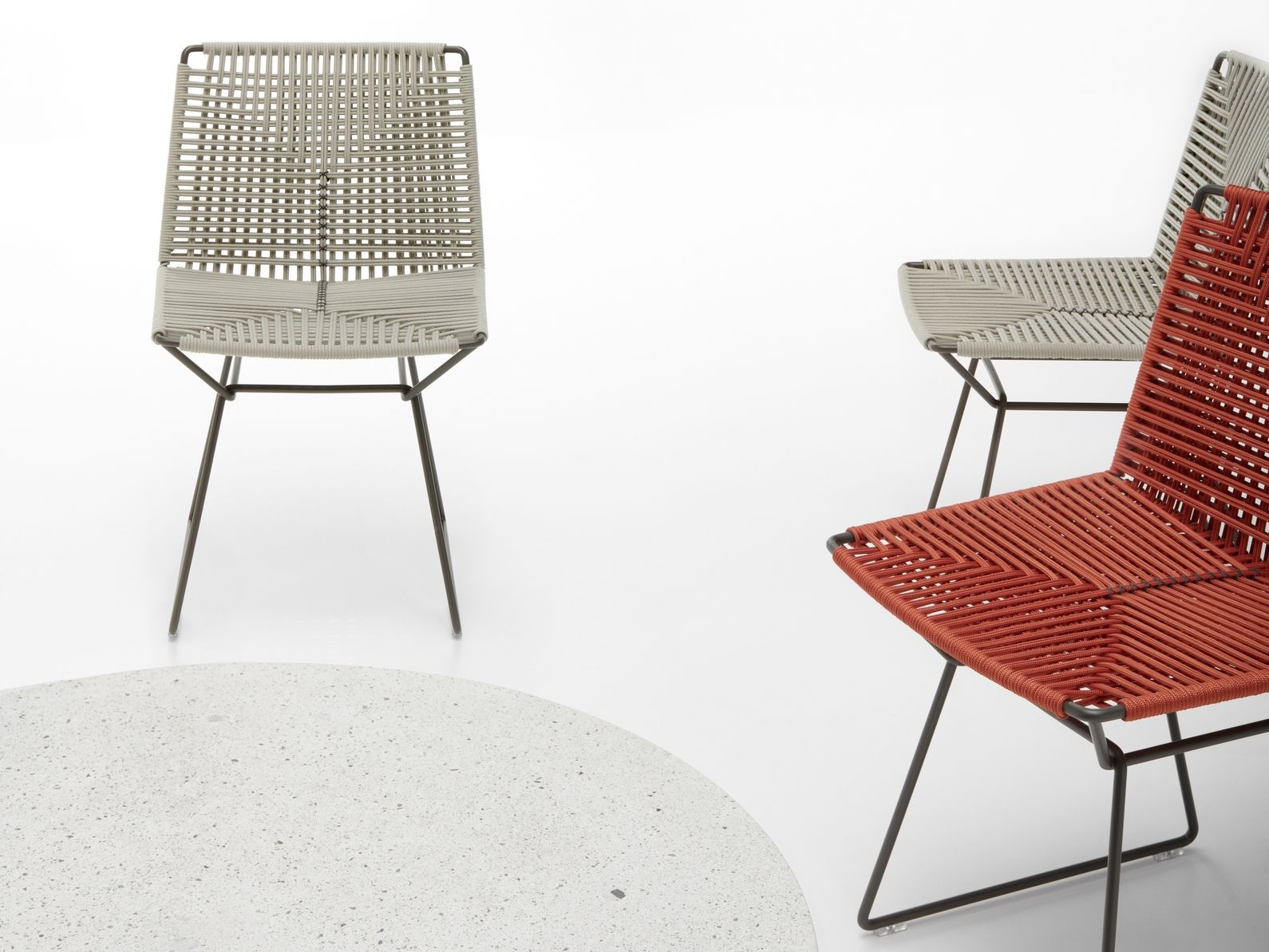 Веревочный стул для сада MDF Italia ARCH-00052056 - Вид №7