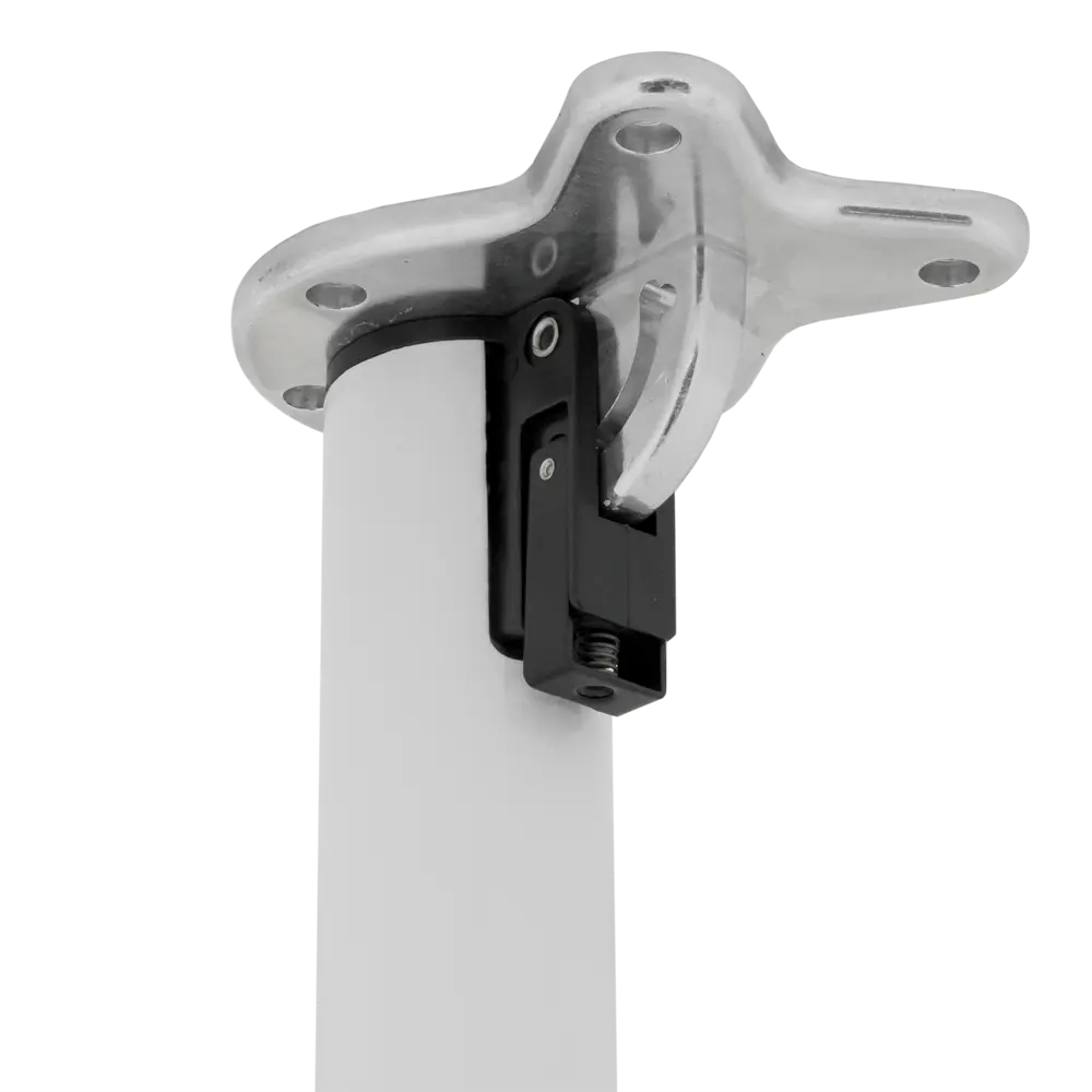 Складная мебельная ножка Edson FL-010 белая стальная 71 см 88110492 STLM-0076854 - Вид №7