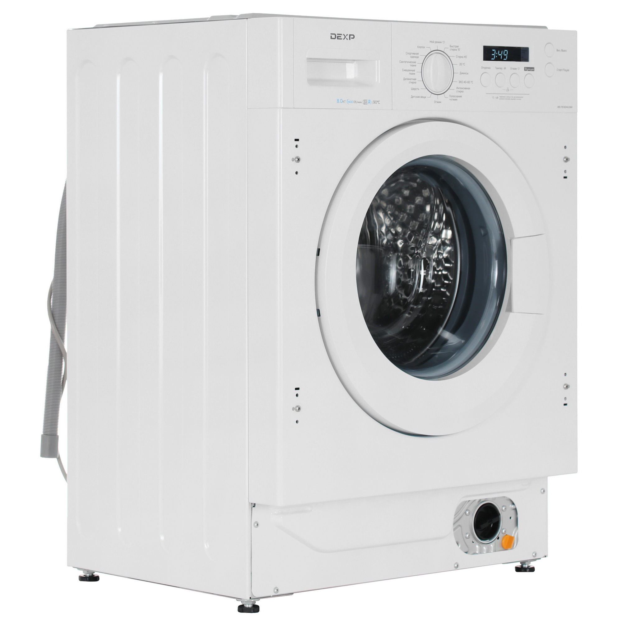 1270767 Встраиваемая стиральная машина DEXP WB-F814DMA/WW STDN-0101967 - Вид №1