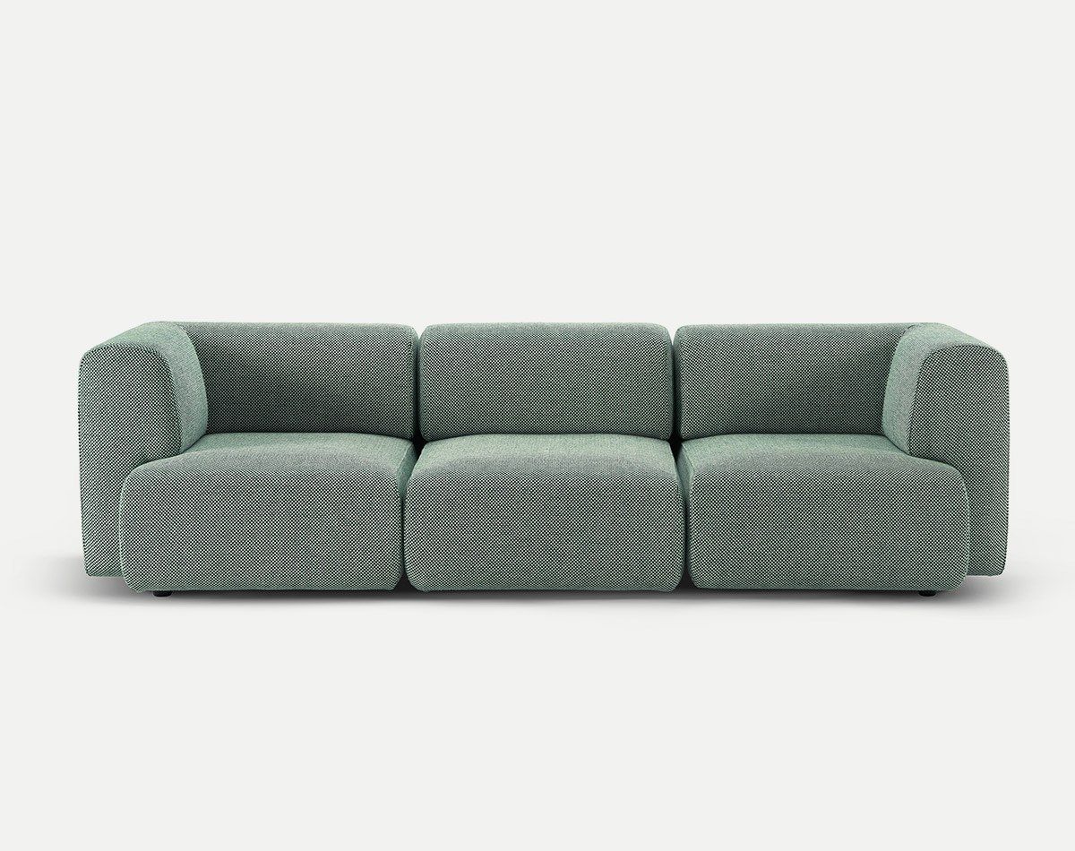 3-местный хлопковый модульный диван SANCAL ARCH-00058771 - Вид №1