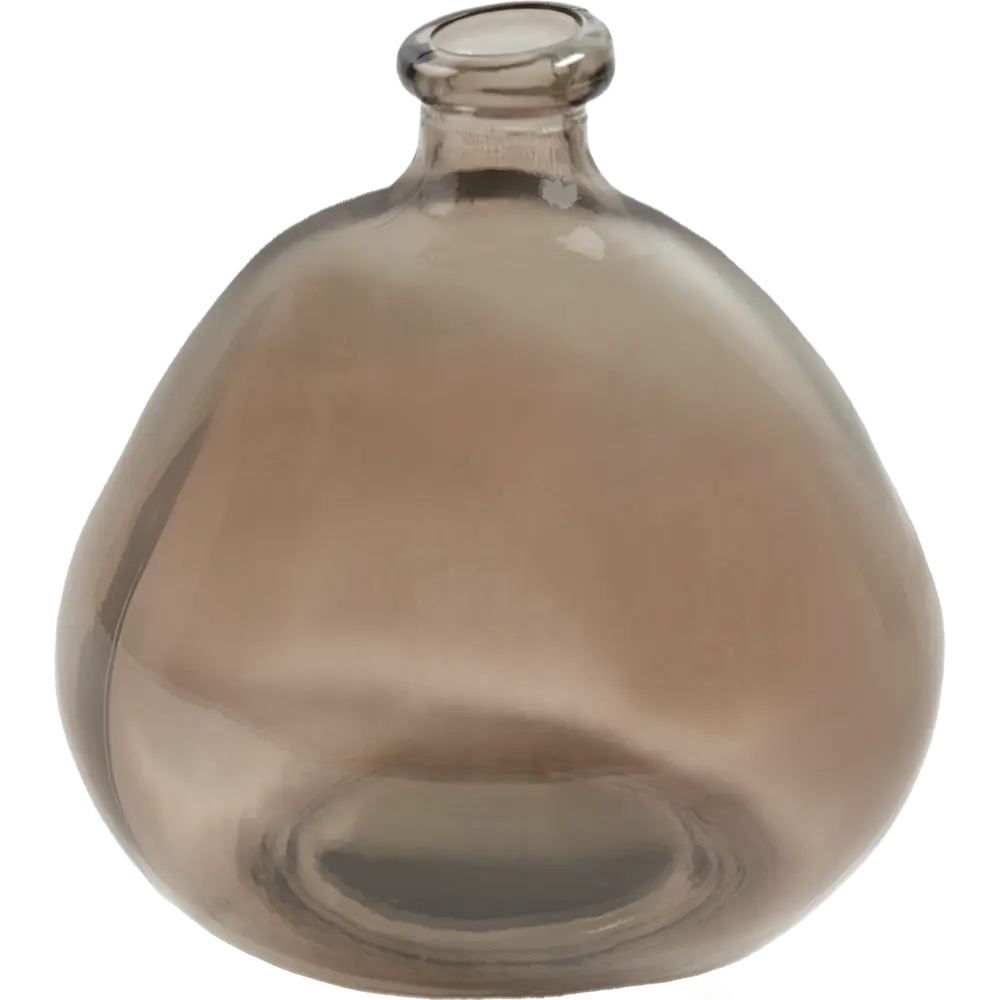 Ваза из переработанного стекла, цвет серый Atmosphera STLM-2054210