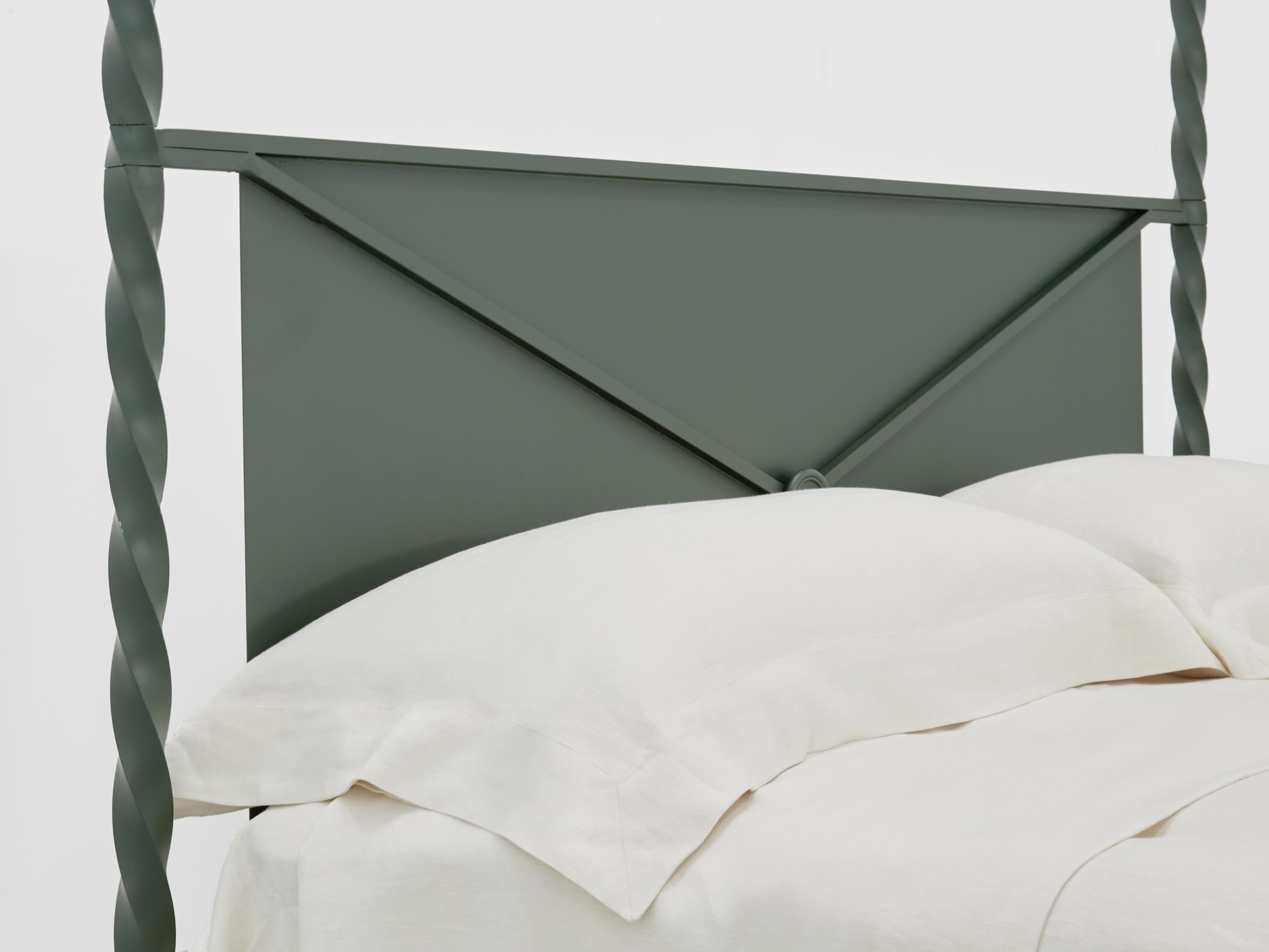 Двуспальная кровать из кованого железа с балдахином Lispi RITO ARCH-00050245 - Вид №8