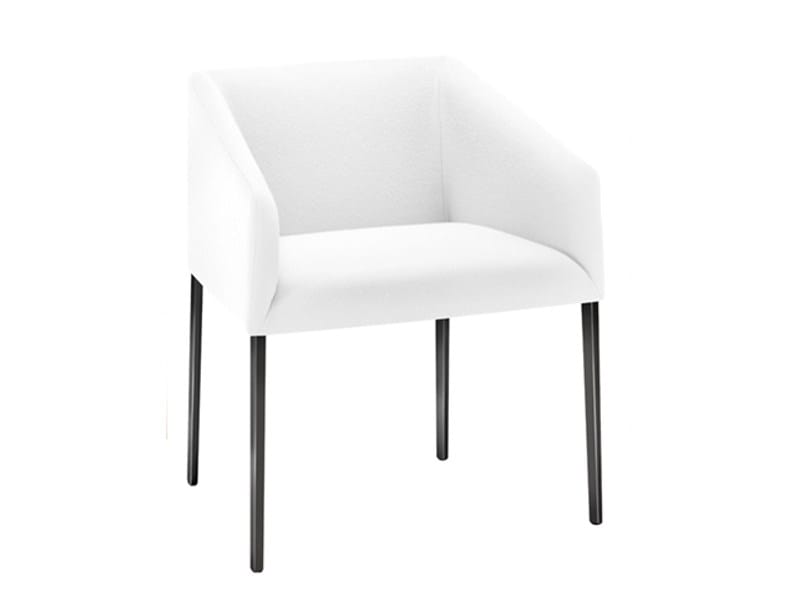 Мягкий стул для ресторана с подлокотниками Arper Saari ARCH-00073875