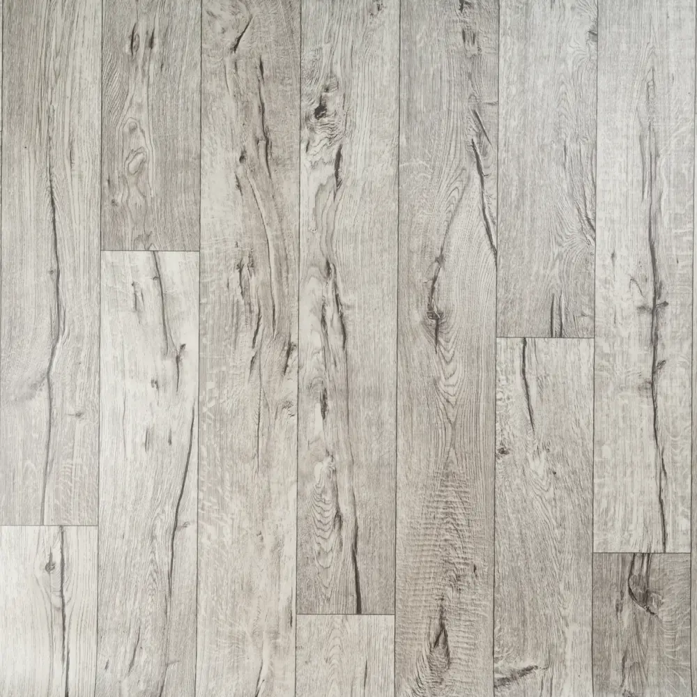 Линолеум бытовой KREAFORTA «Эйпен» 23 класс, серый под дерево 3.5 м 89436103 STLM-1580368 - Вид №1