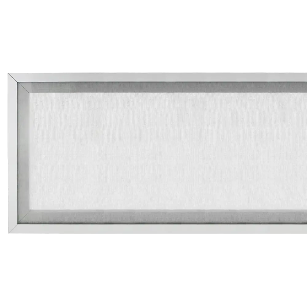 Витрина для шкафа Delinia «Гауз» 80x35 см, алюминий/стекло, цвет светло-серый STLM-2180385 - Вид №3