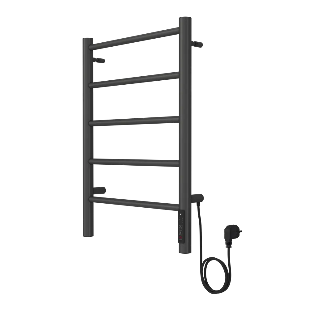 Электрический полотенцесушитель ВАРМО Ригель П5 400x600 мм 220 Вт графит 89435715 STLM-1571526 - Вид №1