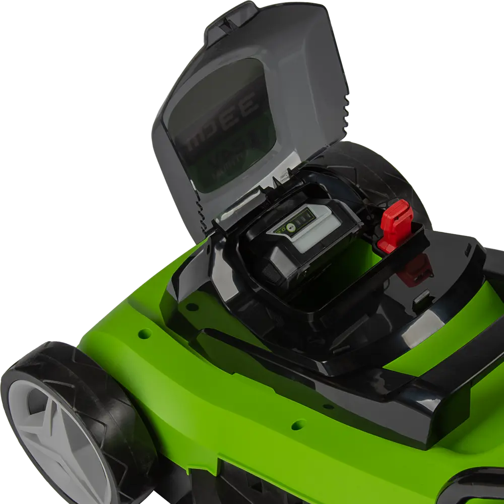 Газонокосилка аккумуляторная GreenWorks 2509607 24 В 32 см 1x2 Ач АКБ и ЗУ входит в комплект STLM-2072548 - Вид №4