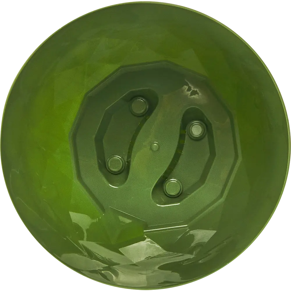 Горшок для цветов Homver Laurel ø22 h19 см v4.5 л пластик зеленый STLM-2033336 - Вид №2