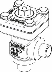 Danfoss FIA — корпус фильтра FIA 100 G ANG Корпус фильтра в сборе 147X5243  - Вид №9