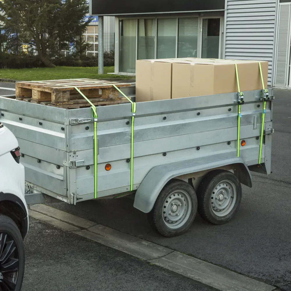 Набор крепежных ремней с крюком  25 ммx5 м 4 шт. STANDERS STLM-2051966 - Вид №8