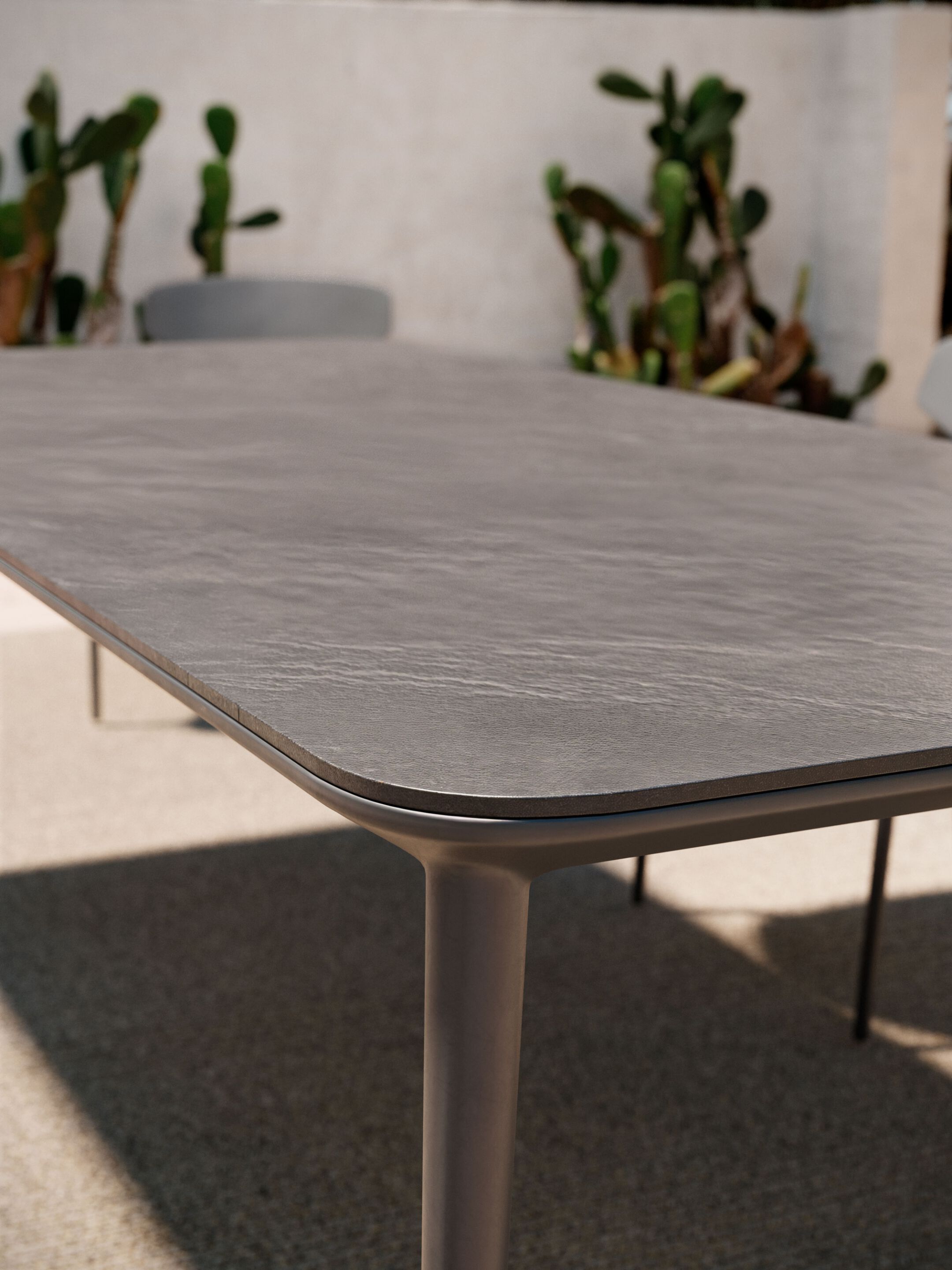 Прямоугольный садовый стол из керамогранита Atmosphera оригами ARCH-00126213 - Вид №8