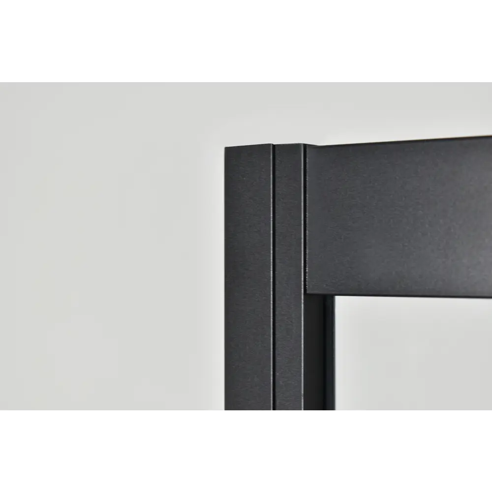 Душевая ширма Метакам Apart Black 1/4 круга 90x90x185см цвет профиля черный раздвижная стекло 4мм прозрачное 89361546 STLM-2132893 - Вид №8