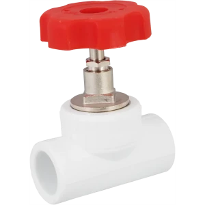 Вентиль запорный Valfex PN20 25x25 мм ручка маховик полипропилен