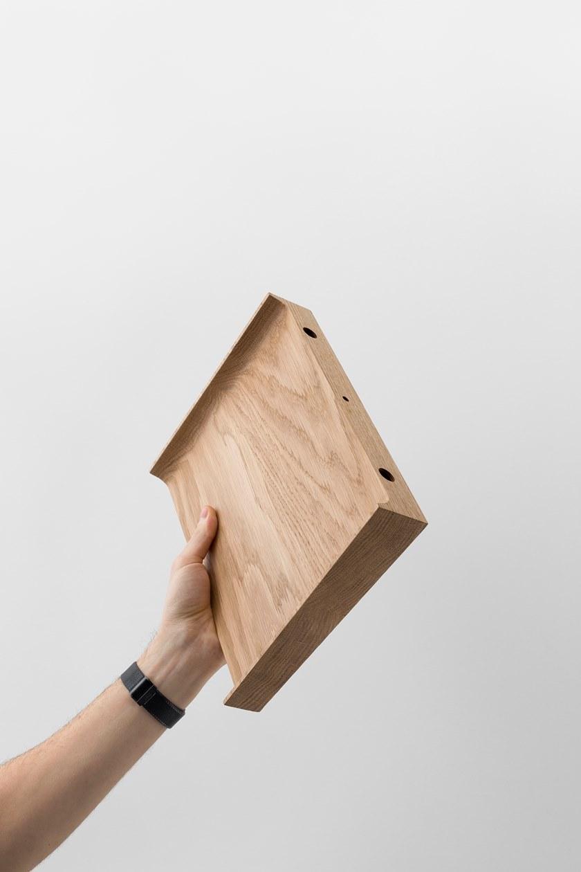 CRUSO Полка из стали и дерева Notes sun-id-1498305 - Вид №8