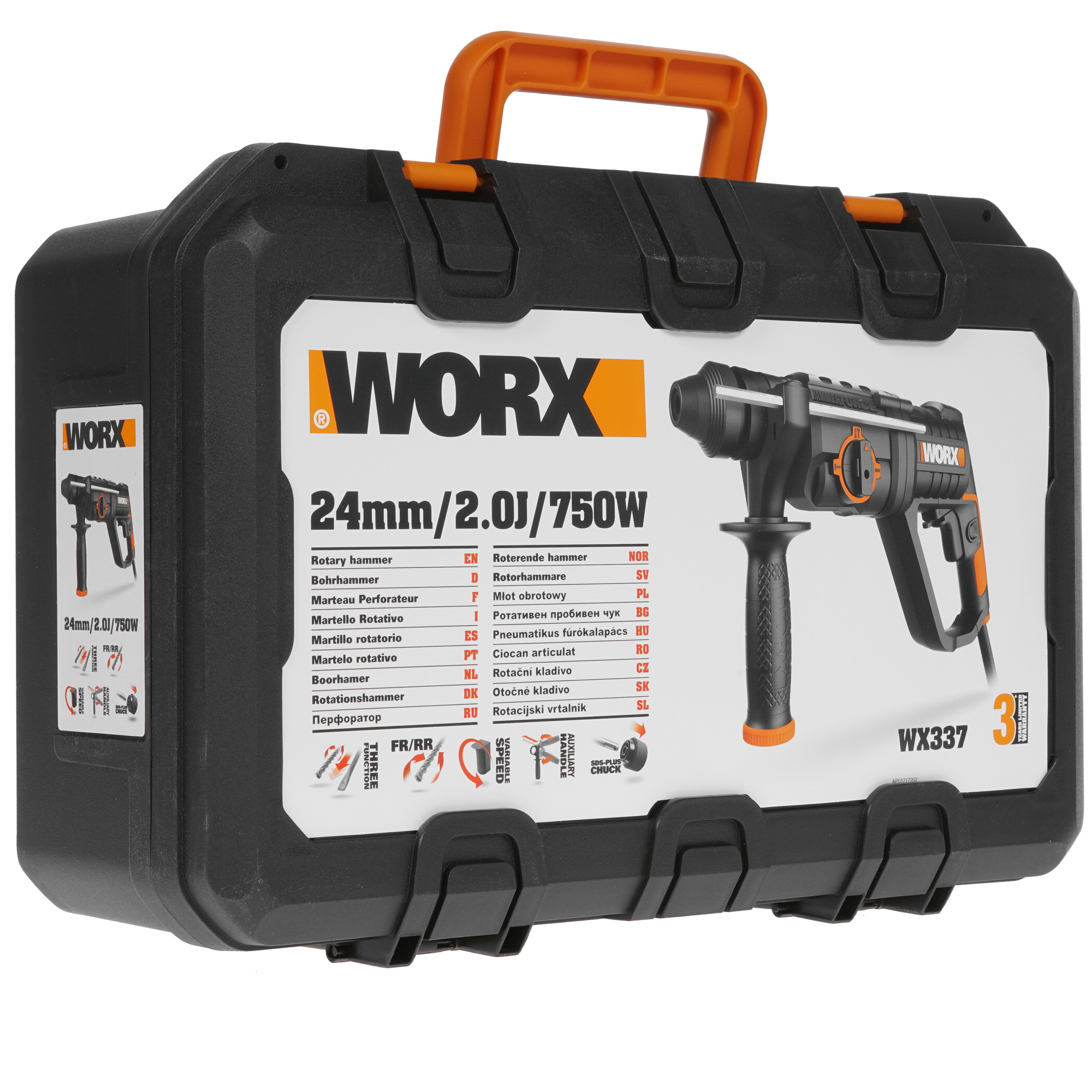 Перфоратор Worx WX337 5325103 STDN-0001361 - Вид №6