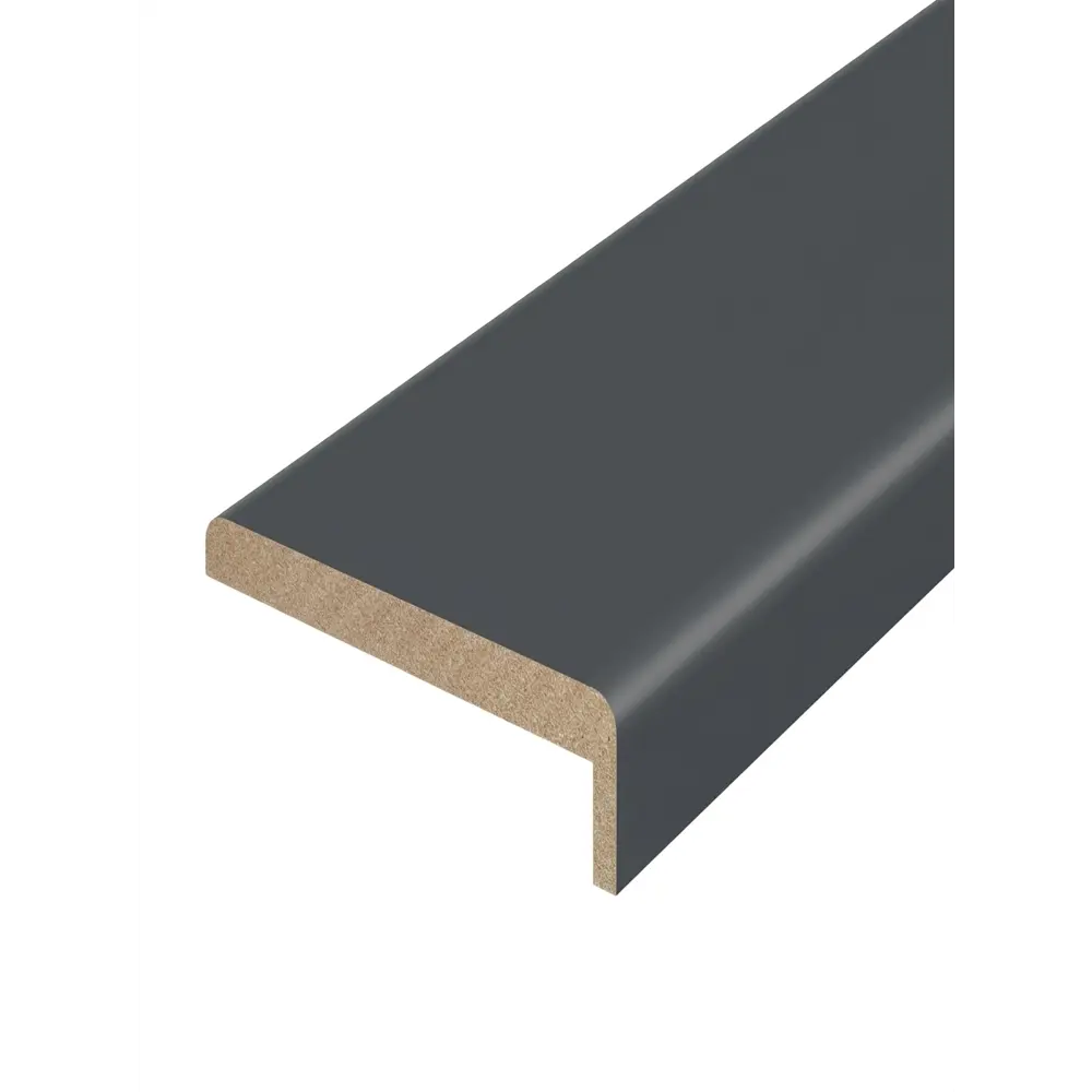 Дверная коробка Калга телескопическая 2150x70x8 мм ПВХ цвет графит KREAFORTA STLM-2207591