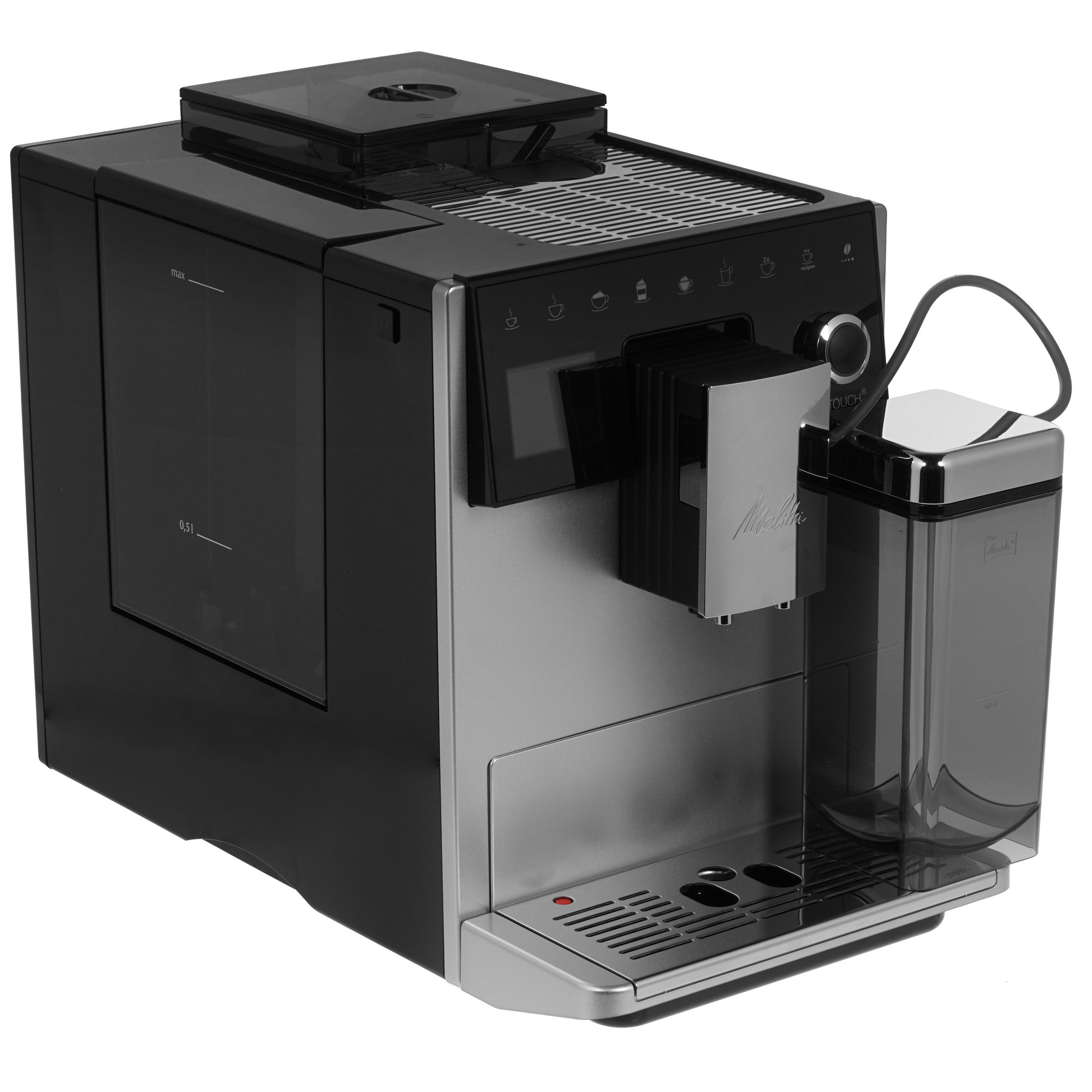 8112812 Кофемашина автоматическая Melitta Caffeo F 630-101 черный STDN-0041632 - Вид №5