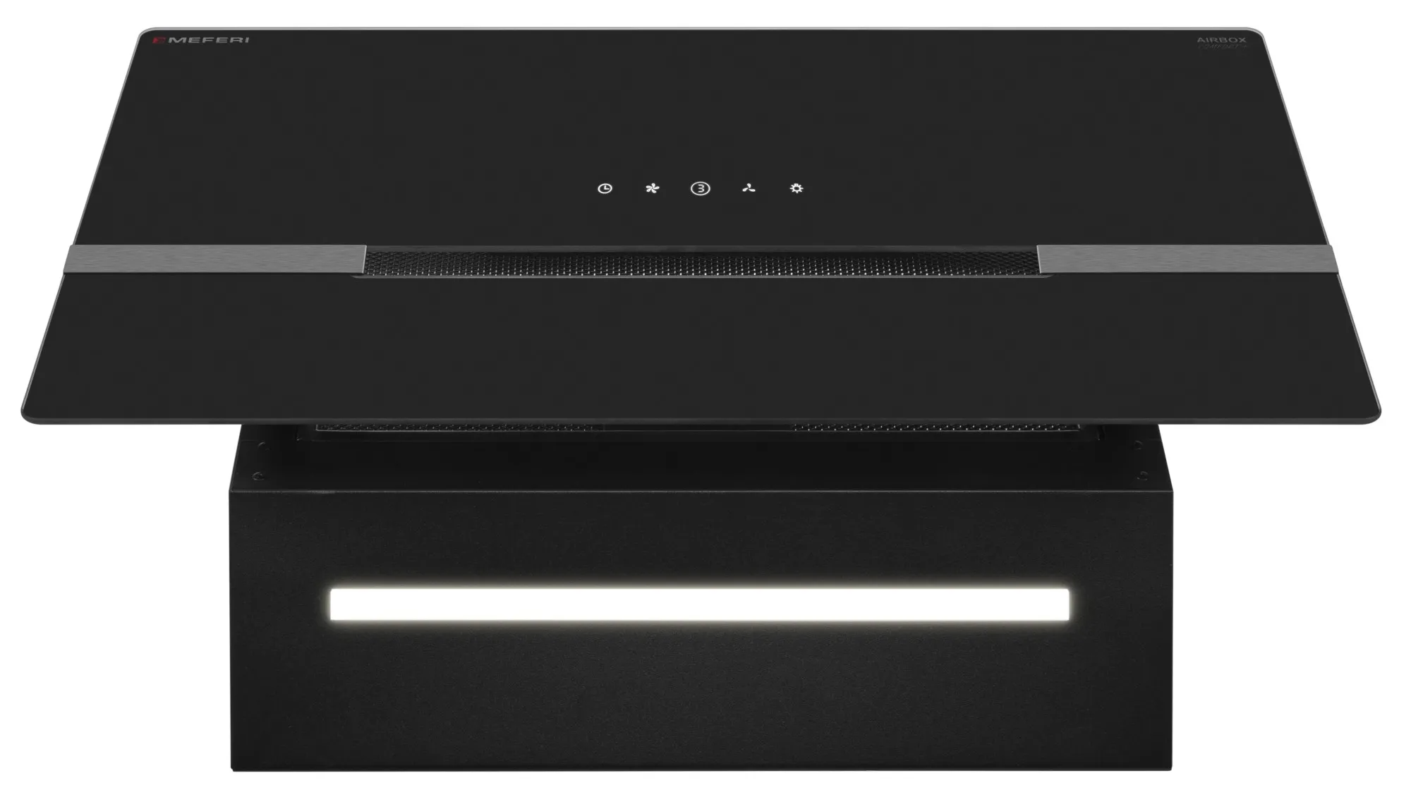 9270618 Вытяжка наклонная Meferi AIRBOX60BK COMFORT PLUS черный/черный STDN-0121530 - Вид №7