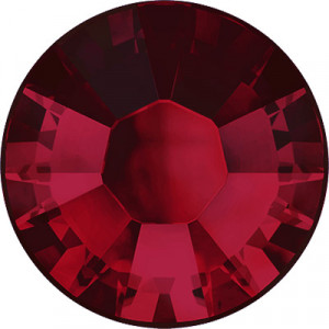 2038 Страз клеевой SS06 цветн. 2 мм кристалл в пакете багряный (scarlet 276) Сваровски