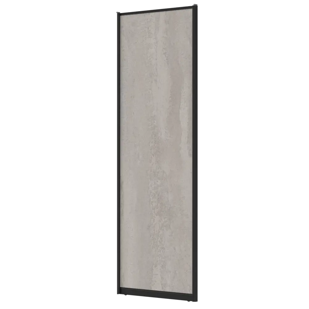 Дверь-купе KONSENSA 225.5x80.4 см МДФ цвет бетон профиль черный STLM-2093766 - Вид №2