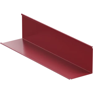 Планка угла внутреннего 115x115x2000 мм 0.4 мм RAL 3005 вишневый