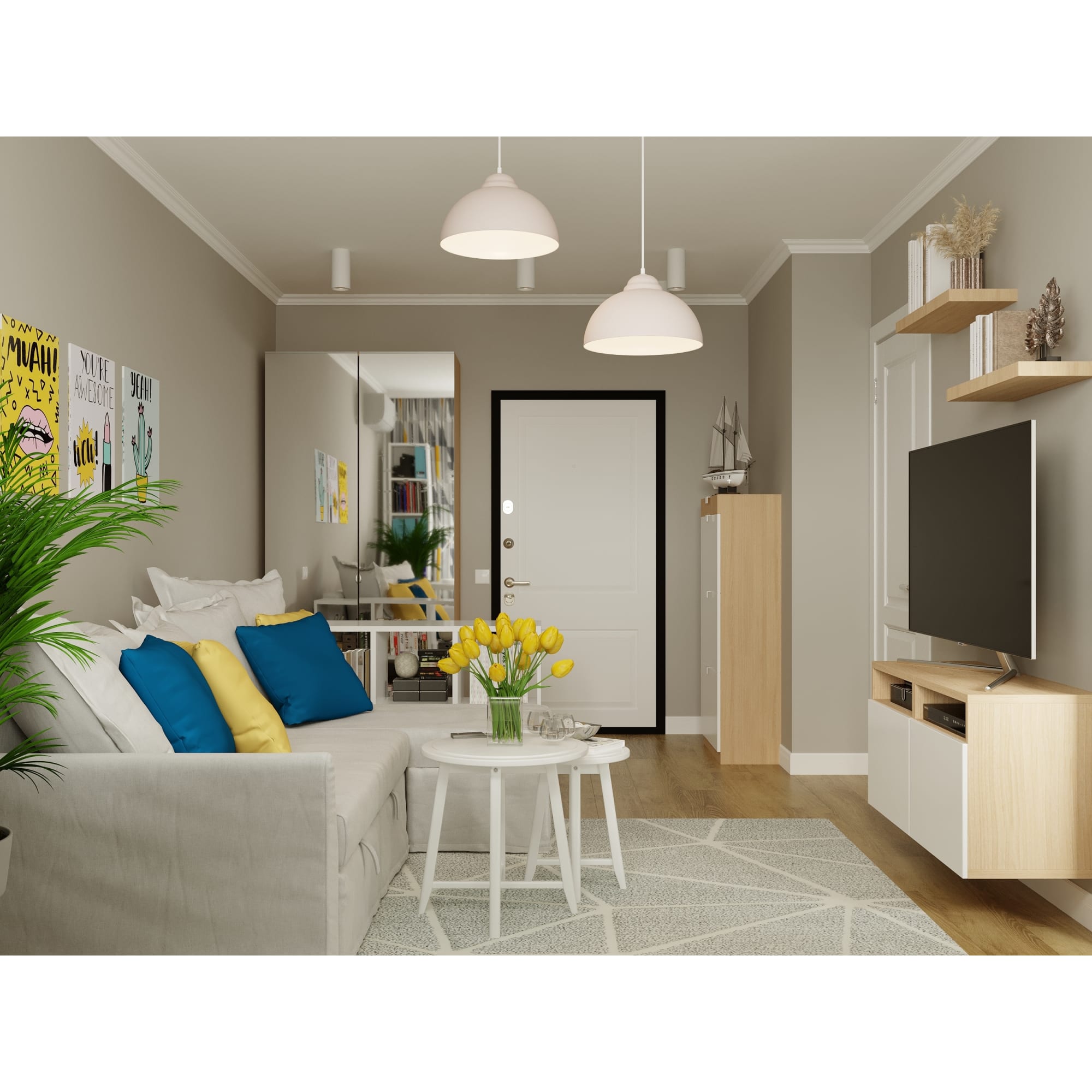 18662918 Полка для шкафа Лион 41.2x56.7 см 2 шт Santreyd  - Вид №7