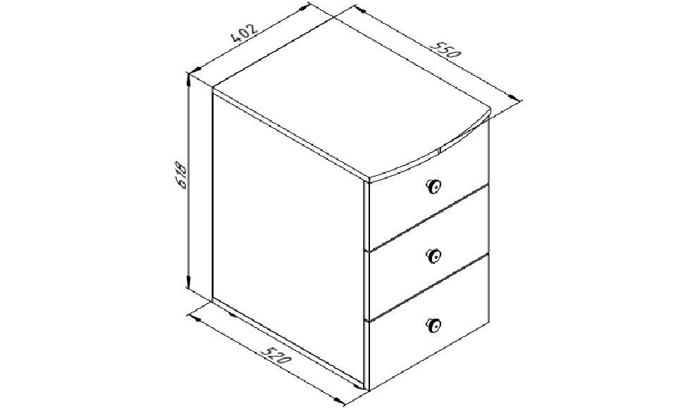 Тумба детская "Тортуга" МАНДАРИН ТОРТУГА 178769 Белый;красный;синий Santreyd  - Вид №1