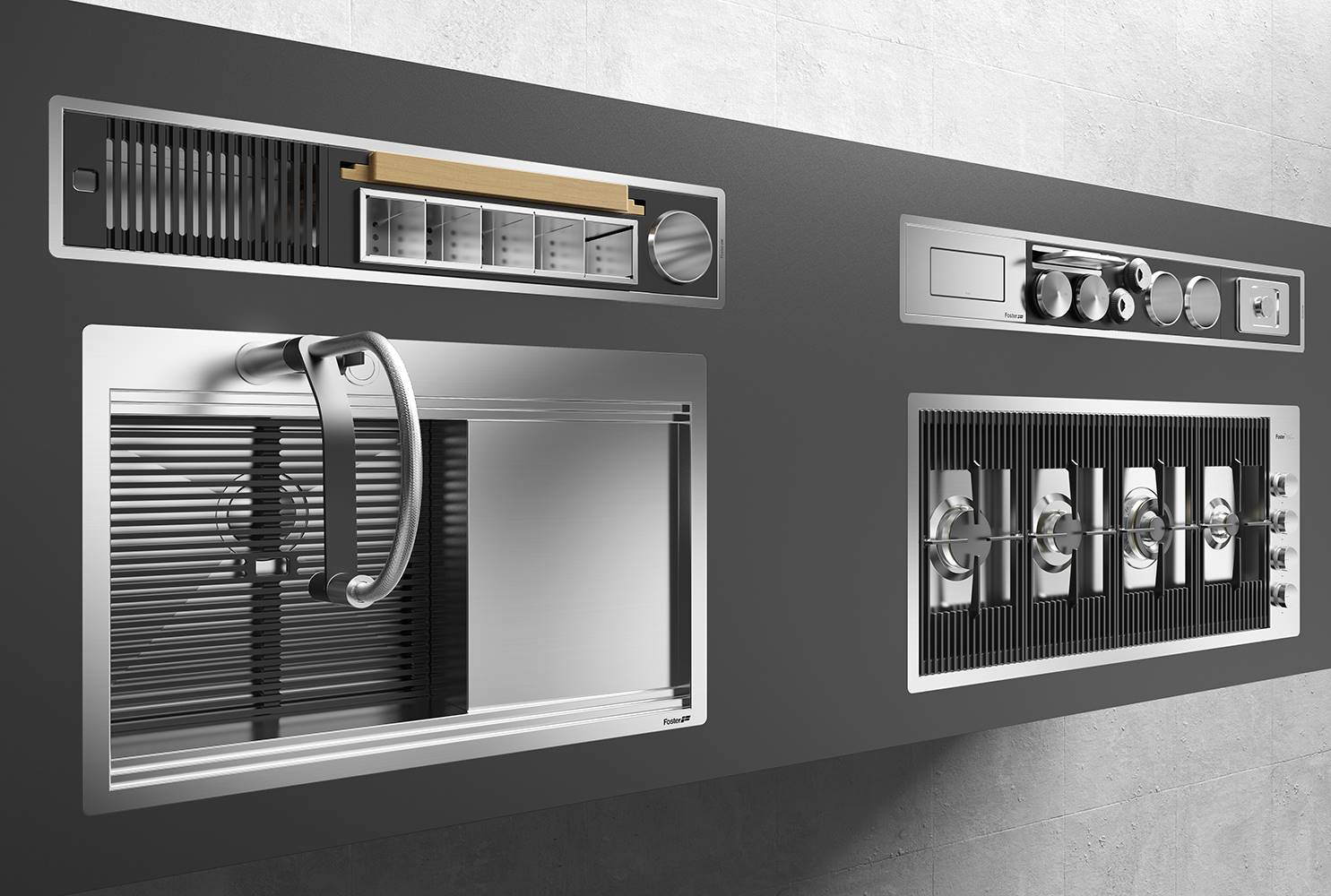 Канал для кухни из нержавеющей стали Foster 3025 800 ARCH-00146404 - Вид №1