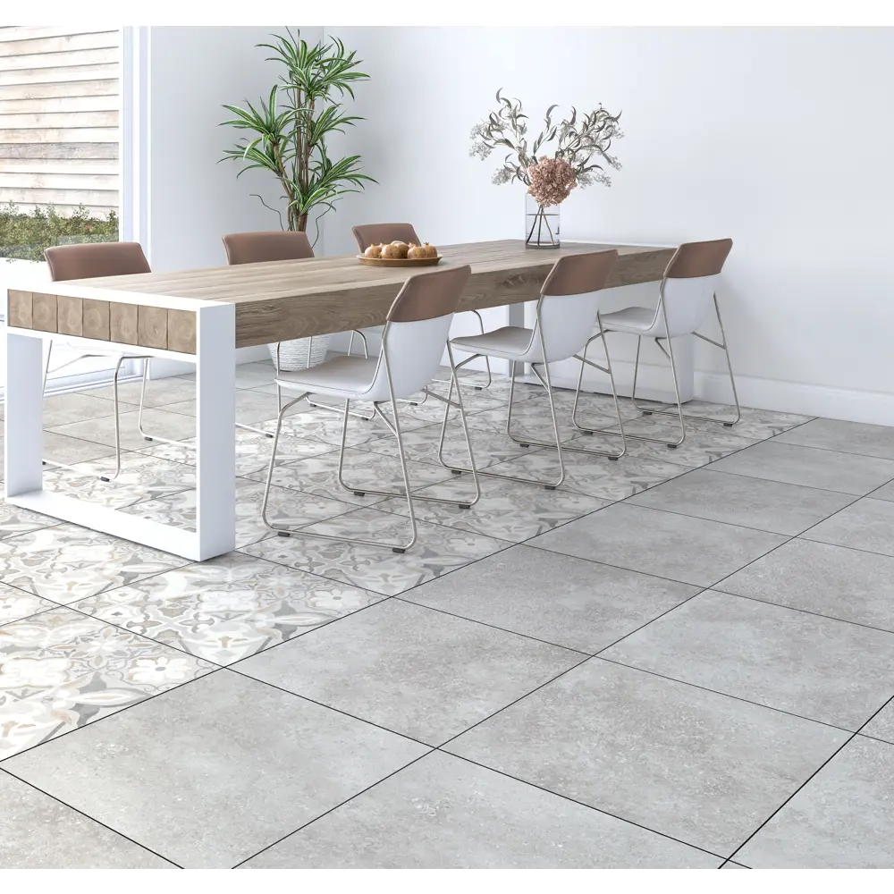 Керамогранит LB Ceramics «Цементо» серый 45х45 см для интерьера и экстерьера 83869812 STLM-0045351 - Вид №7