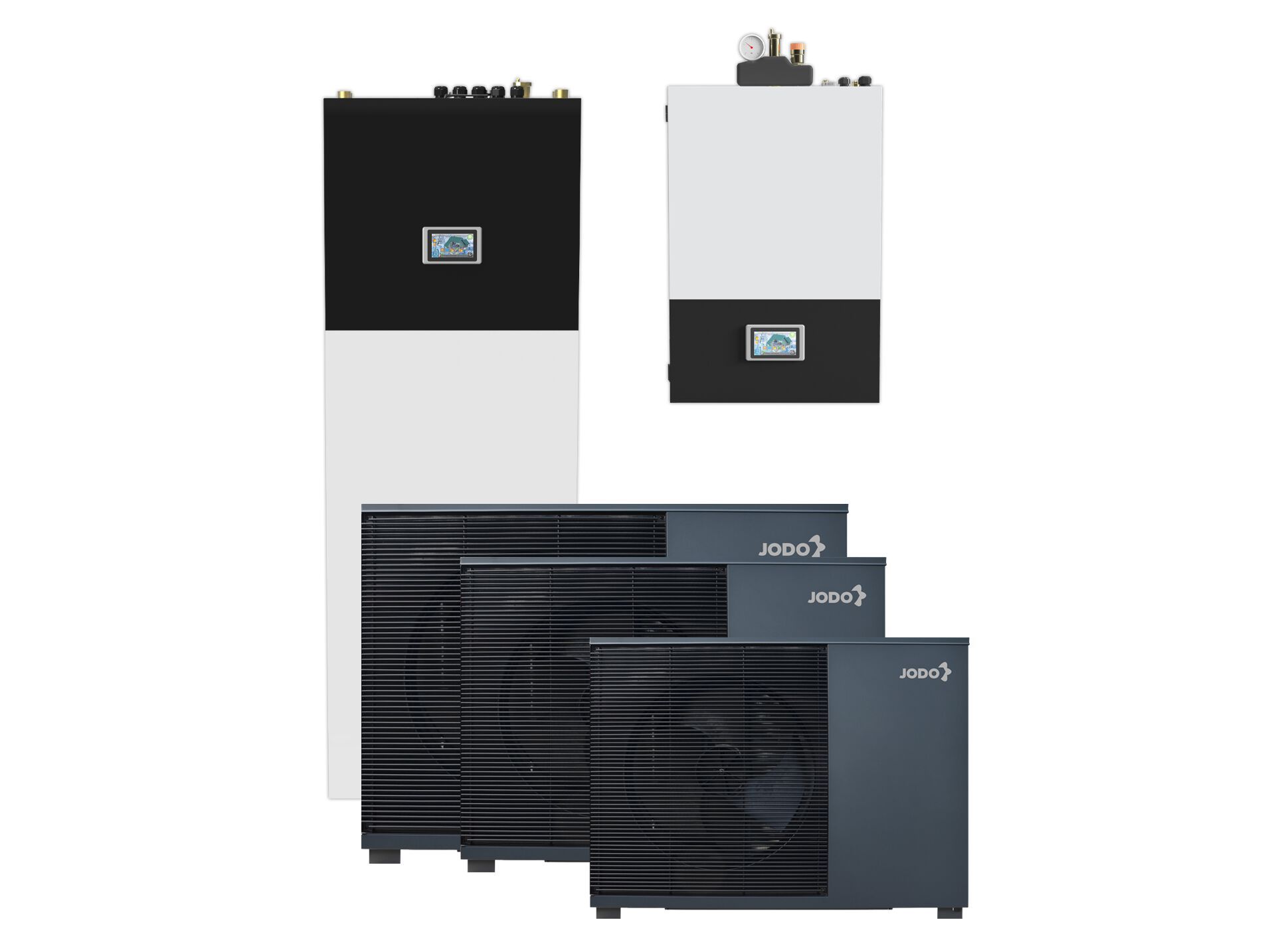 Воздушный / водяной гидронный тепловой насос с внутренним блоком JODO ENERGY PLUS / COMPACT ARCH-00119174 - Вид №1