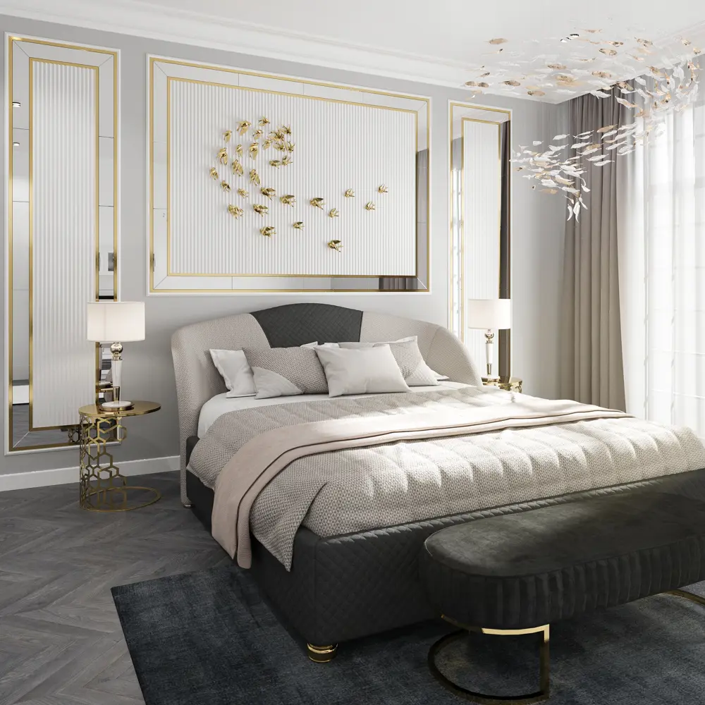 Молдинг настенный полистирол ударопрочный Decor-Dizayn DD902 белый 10x130x2000 мм STLM-2072162 - Вид №5