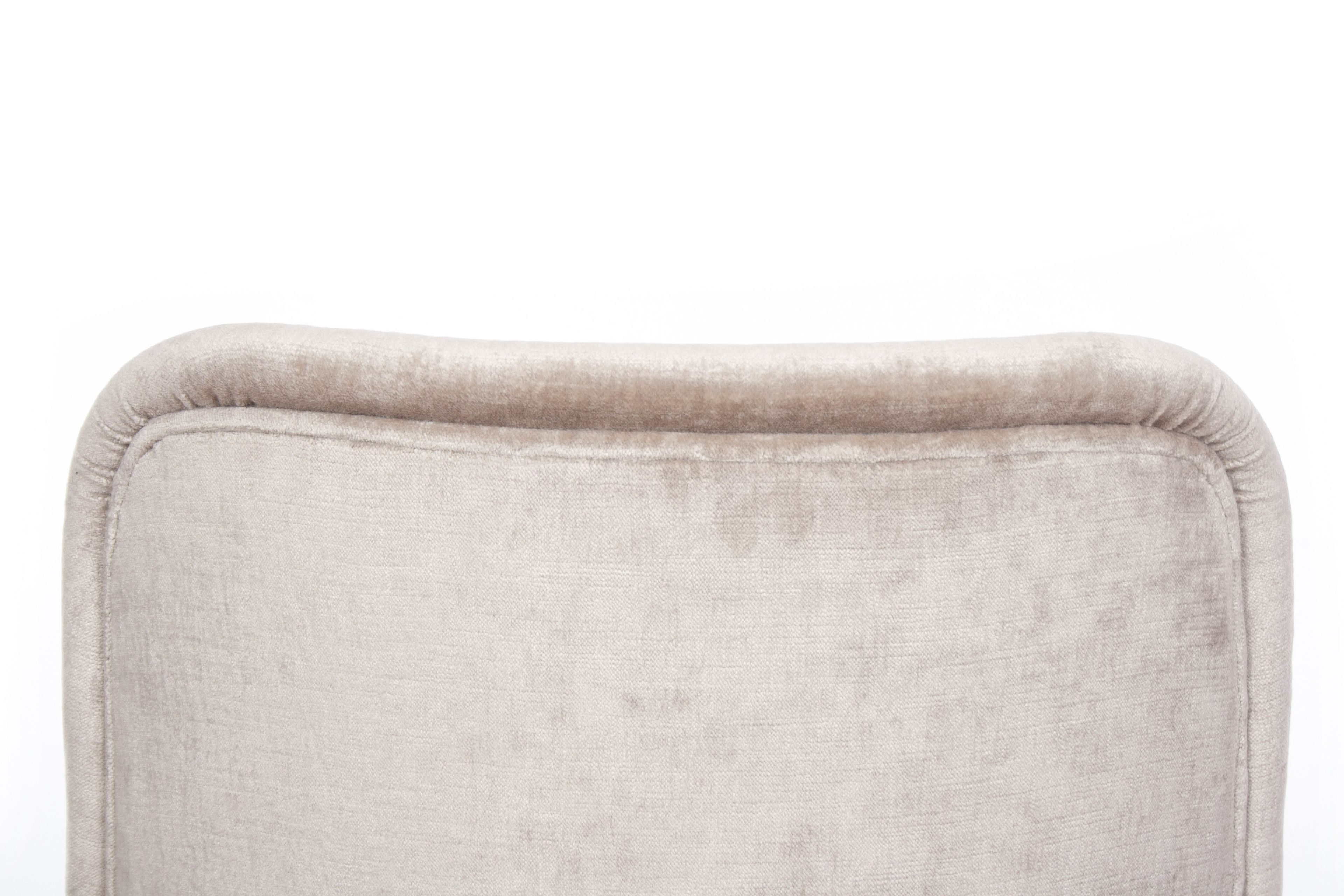 Высокий тканевый табурет с подставкой для ног со спинкой CREARTE COLLECTIONS Kel Contemporain ARCH-00136515 - Вид №10