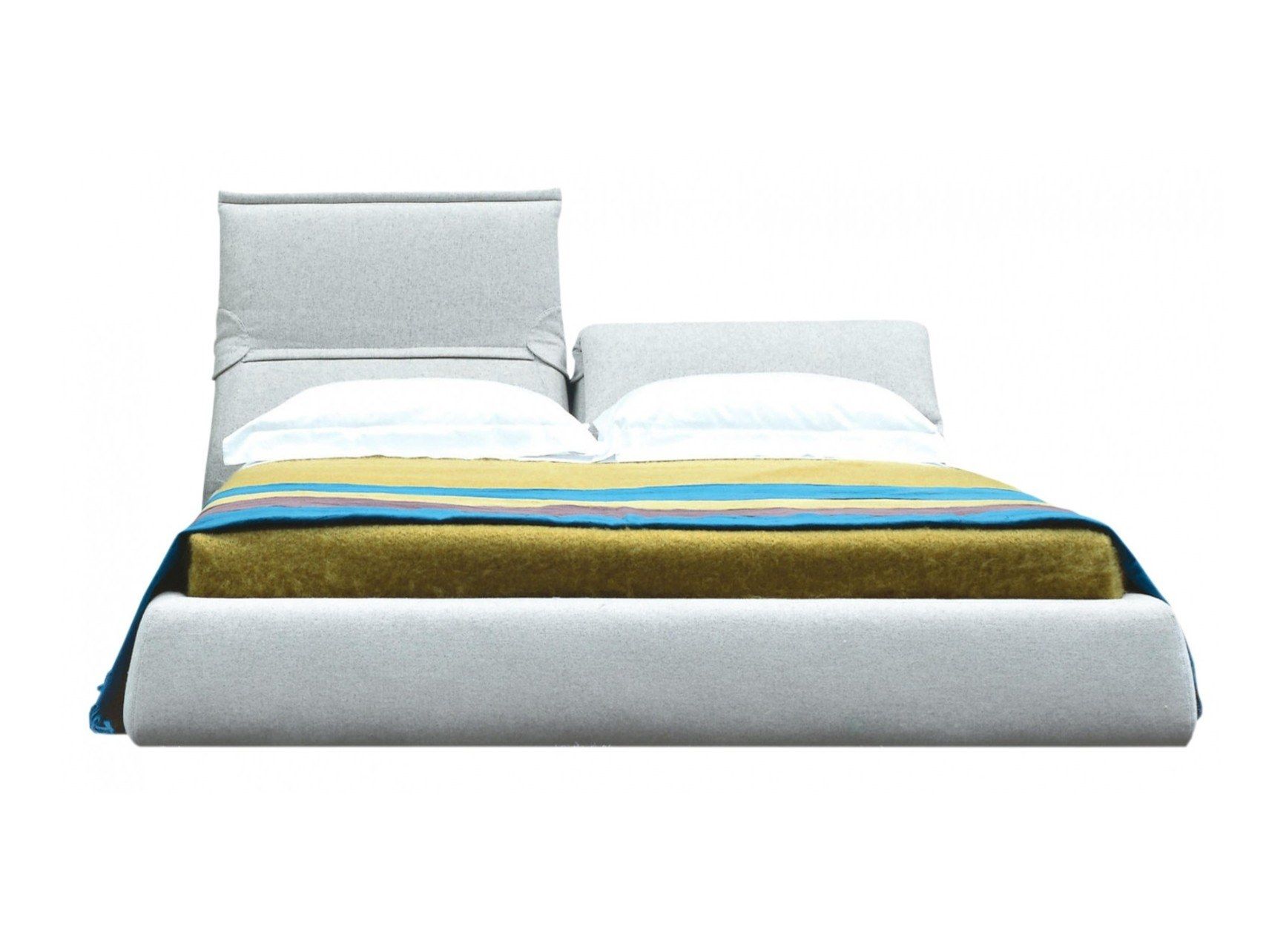 Двуспальная кровать с откидной спинкой из ткани MOROSO Highlands ARCH-00083489 - Вид №1