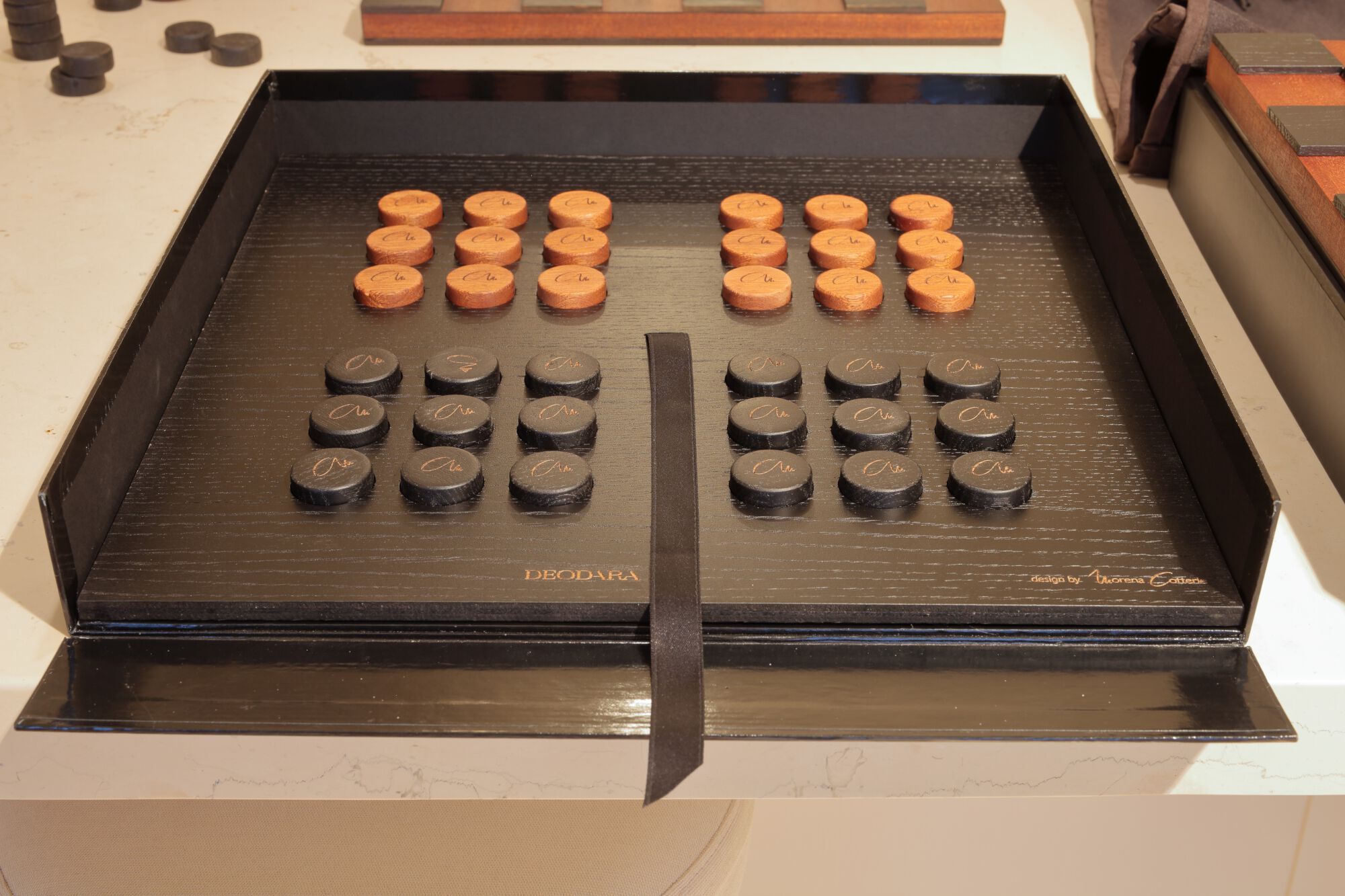 Дубовая настольная игра Deodara DAMA ARCH-00089554 - Вид №8