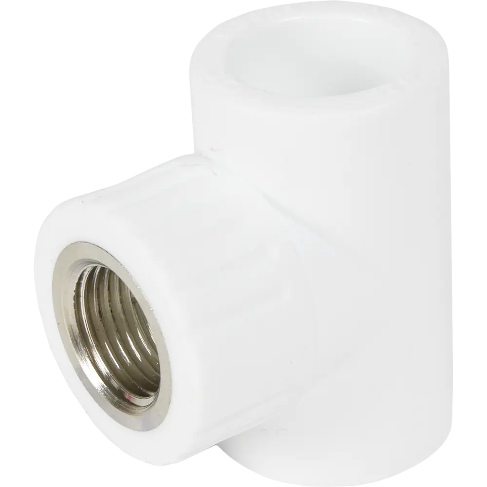 Тройник комбинированный РВК 20x1/2"x20 мм ВР полипропилен 20801 STLM-2164634