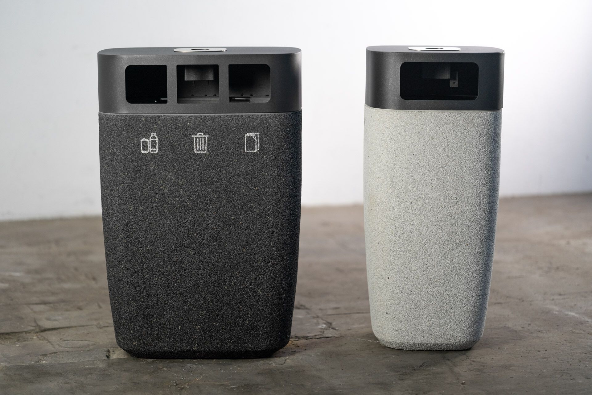 Наружные бетонные стойки для мусора Kremen ARCH-00113392 - Вид №2