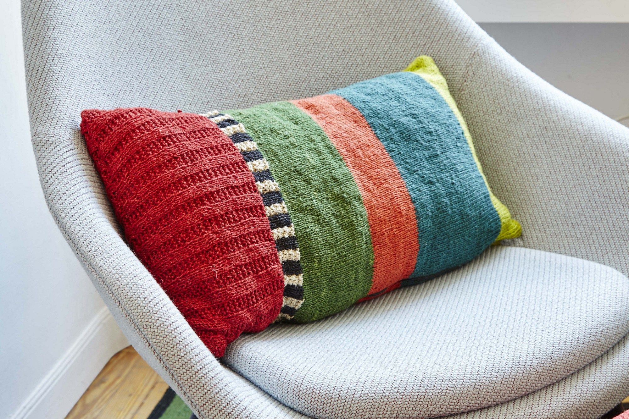 Прямоугольная шерстяная подушка GAN Rustic Chic ARCH-00111089 - Вид №7