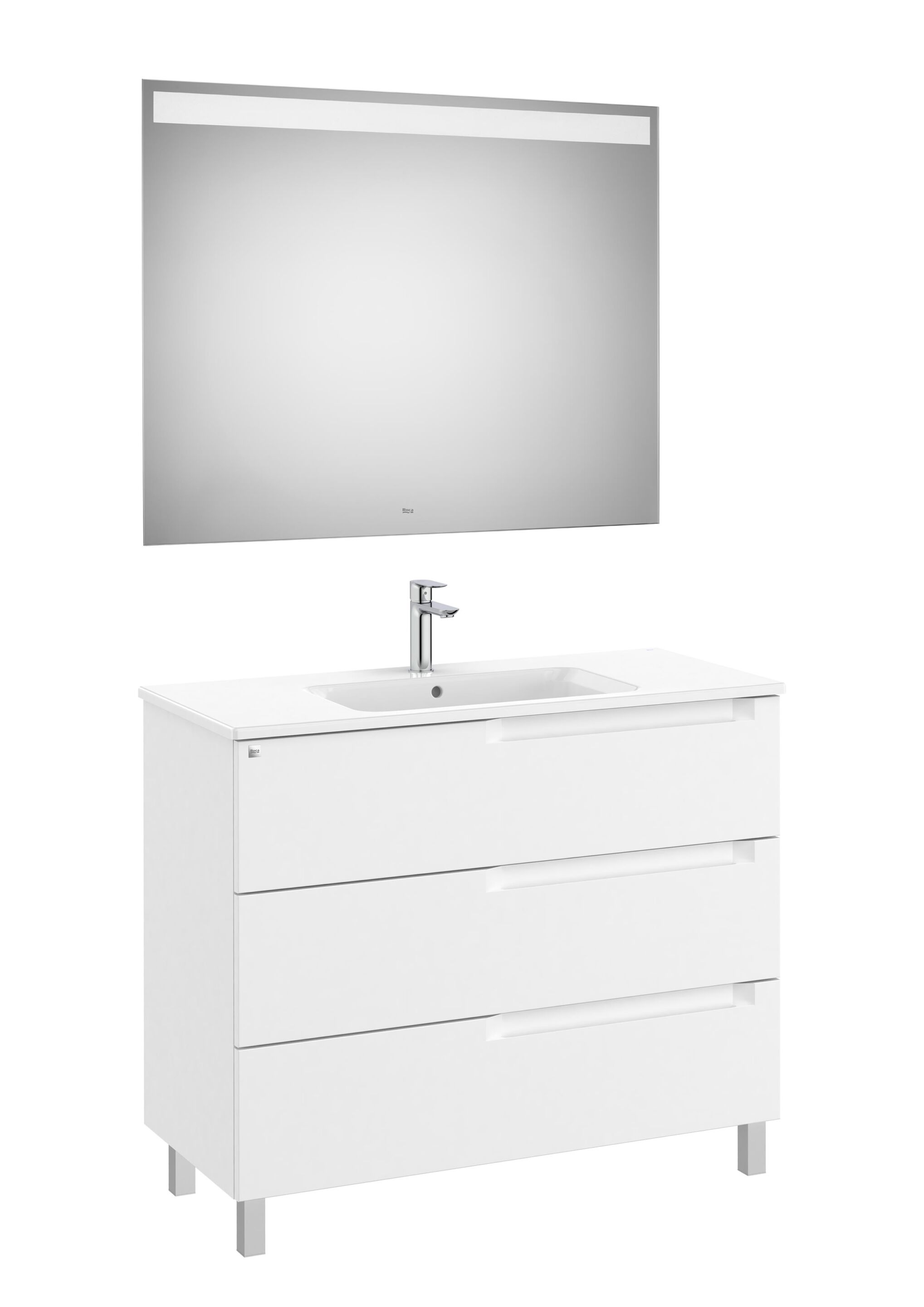 Деревянный напольный умывальник с зеркалом Roca Aleyda ARCH-00106137 - Вид №28