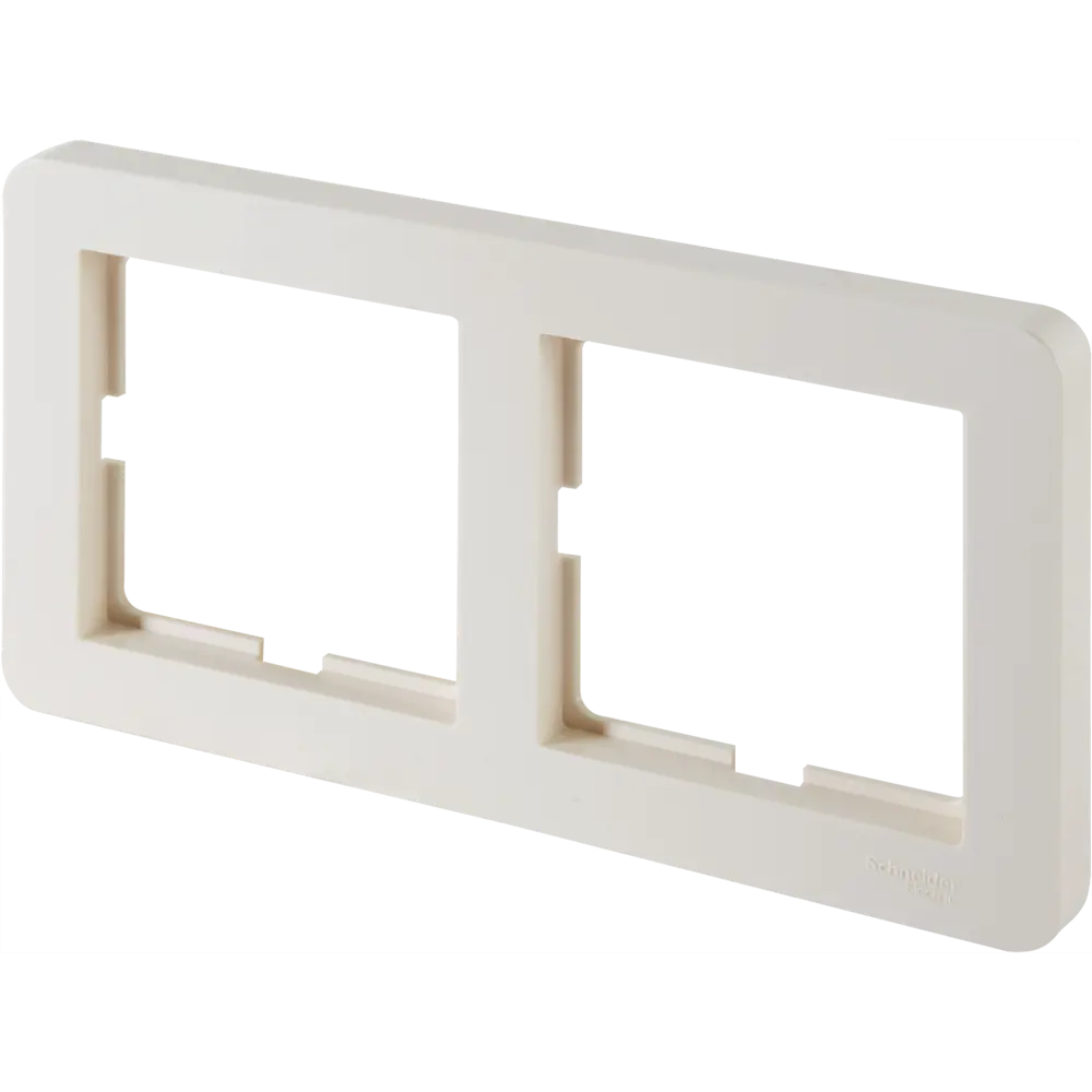 Двухместная рамка SYSTEME ELECTRIC W59 для розеток и выключателей 82593332 STLM-0030825 - Вид №2