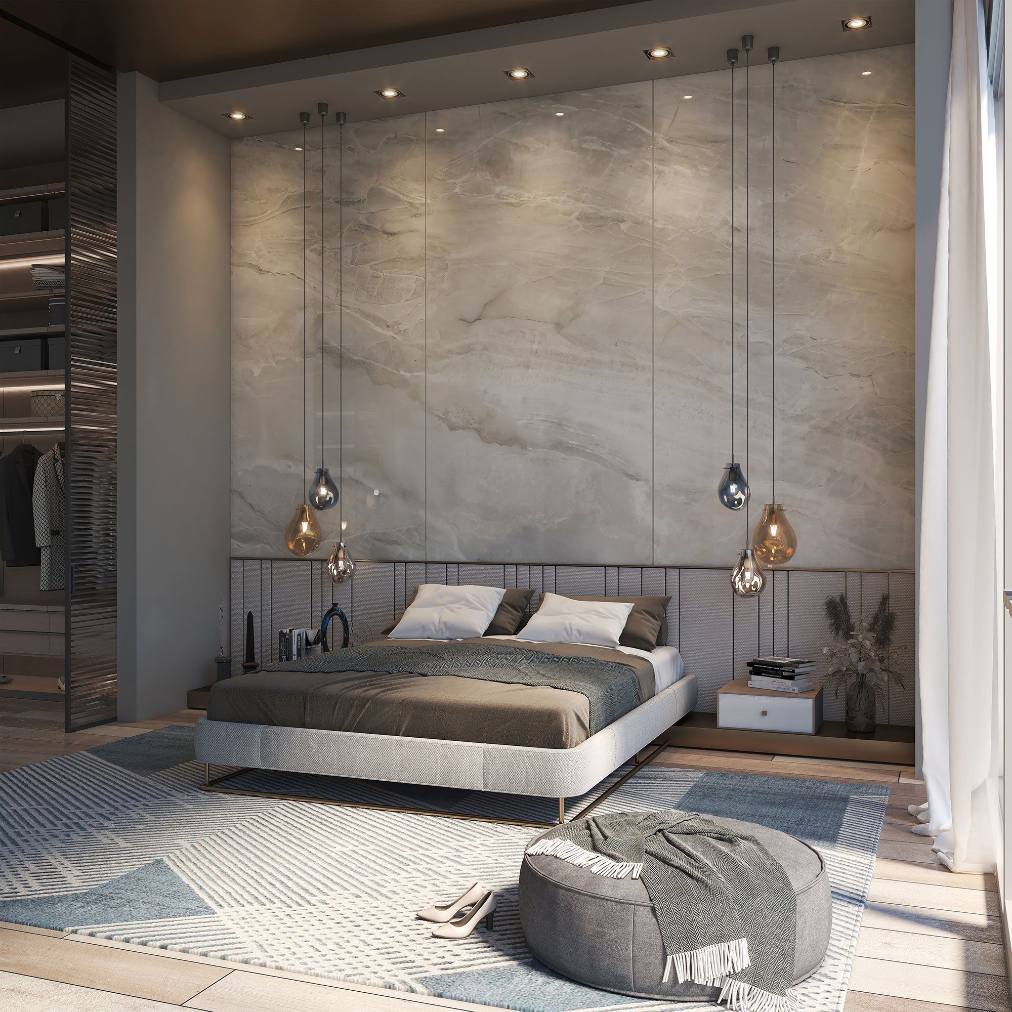 Декоративная панель из алюминия, стекла или ПММА Tecnografica Grandi Marmi ARCH-00127466 - Вид №1